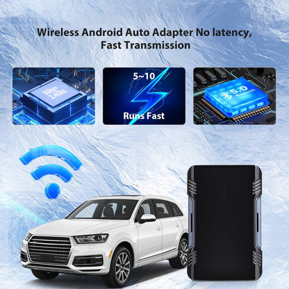 Magic Box Carplay Qzinkopoo Wireless Android auto Adapter Support Netflix/YouTube/Hulu/Disney,Ai Box Lite Wireless Carplay 2023 for OEM Wired CarPlay Car