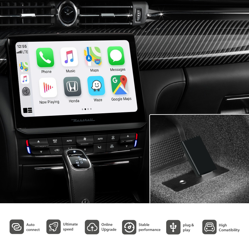 Carplay Wireless Adapter for Apple iPhone