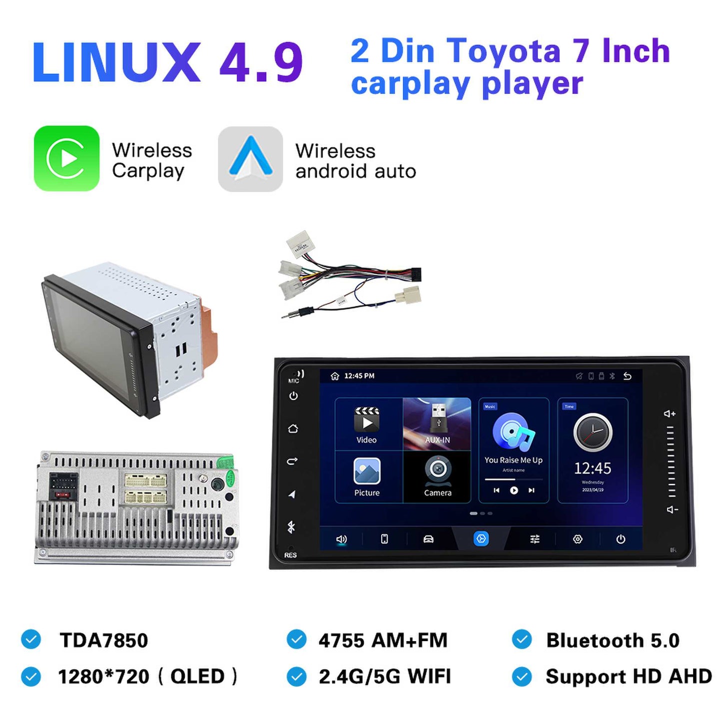 7 Inch Android Car Stereo for Toyota