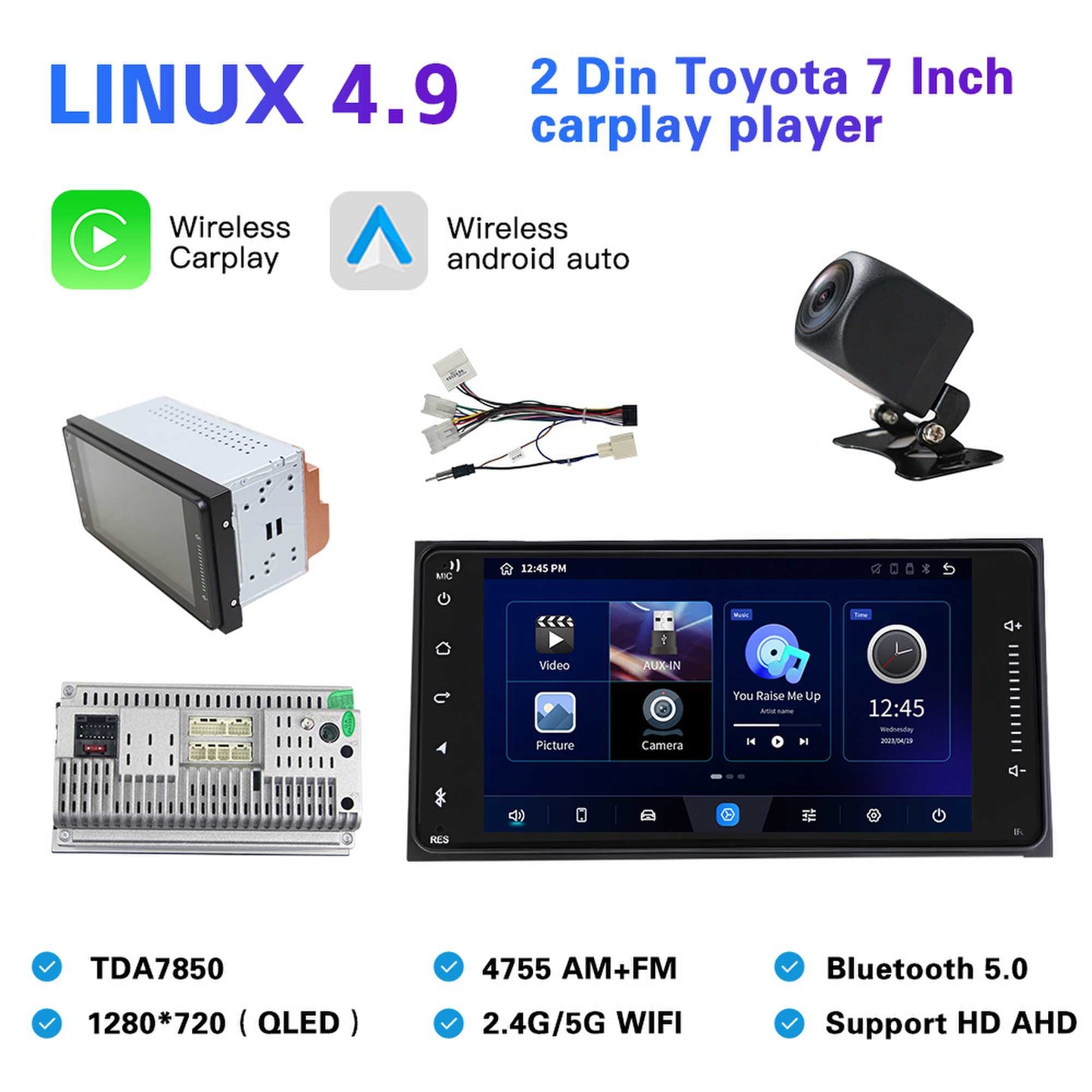 7 Inch Android Car Stereo for Toyota